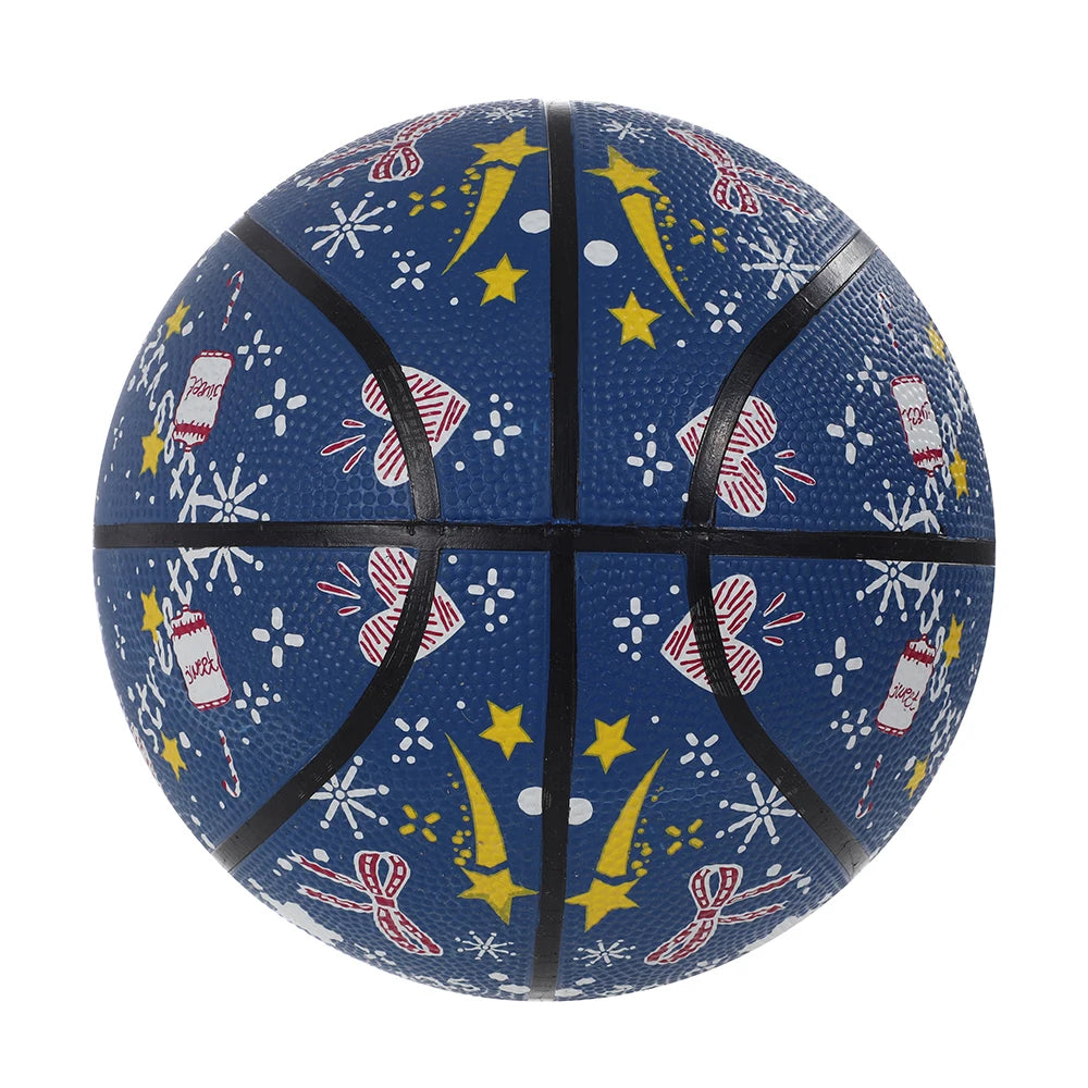 Basketball Rubber Basketball Size 7 Outdoor Cement Court Training Sports Ball For Adults Youth Professional Game Equipment
