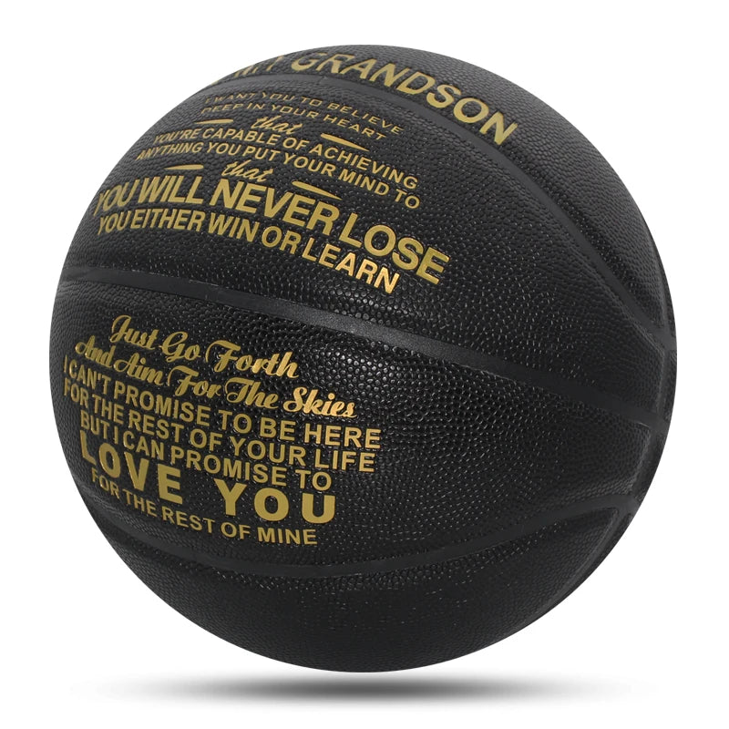 A Special Basketball Ball High Quality Standard Size 7 Outdoor Indoor Match Training Men Basketball Gifts For Grandson Or Son
