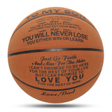 A Special Basketball Ball High Quality Standard Size 7 Outdoor Indoor Match Training Men Basketball Gifts For Grandson Or Son