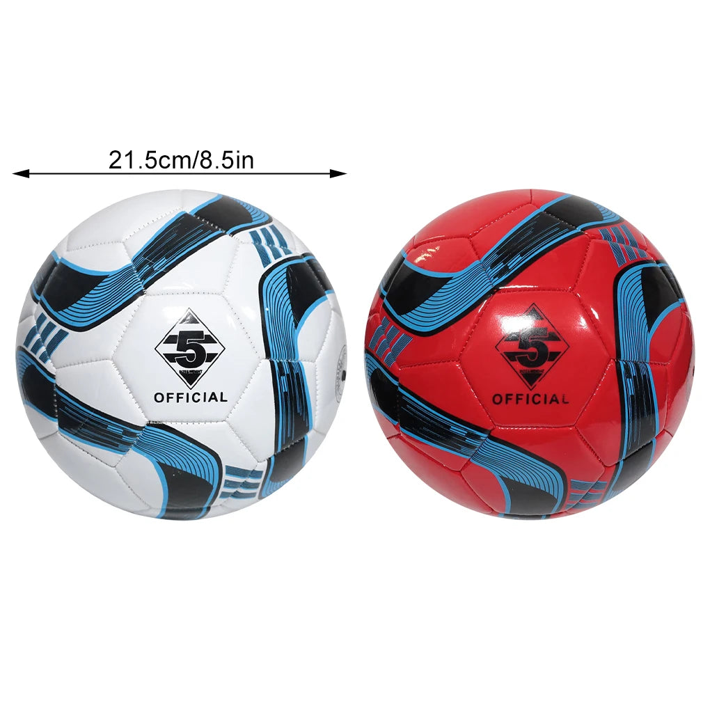 Size 5 Professional Soccer Ball Official Soccer Training Football Ball Competition Outdoor Football For Junior Boys Pvc Leather