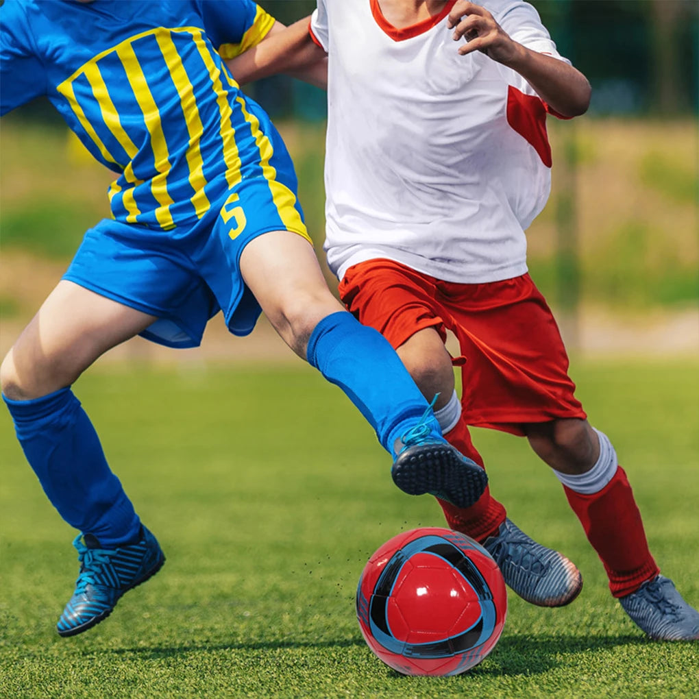 Size 5 Professional Soccer Ball Official Soccer Training Football Ball Competition Outdoor Football For Junior Boys Pvc Leather