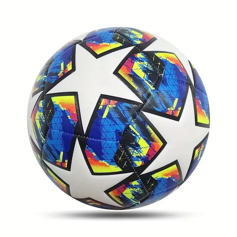 Soccer Balls Offical Standard Size 5 PU Machine-Stitched Football Goal Team Outdoor Professional For Adults Kids Match Training