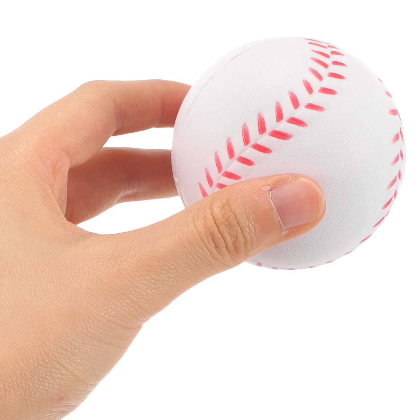 6 Pcs Training Baseball Youth Practice Equipment Baseballs Sponge Training Baseball Soft Softballs Foam Baseballs Outdoor