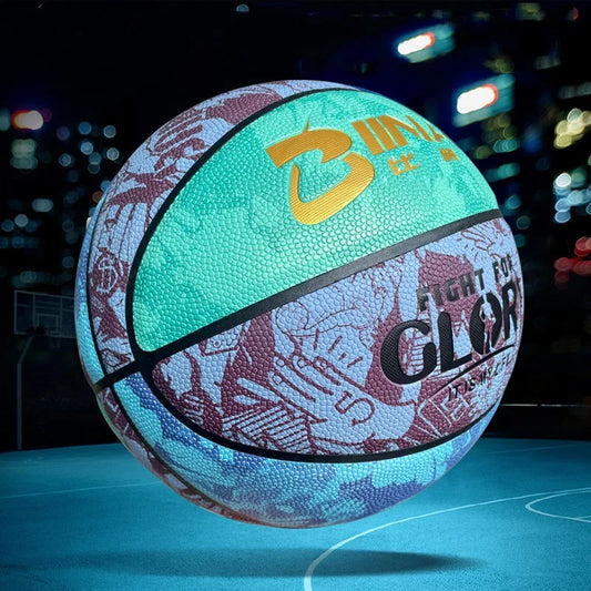 Children Size 5 Basketball PU Waterproof Anti-slip Indoor Outdoor Training Ball School Sports Equipment Team Match Basketball