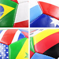 Professional Football Soccer Ball Size 5 Red Green Goal Team Match Training Balls for Outdoor & Indoor Match or Game