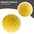 Hitting Baseballs Baseball Pitching Machines Ball Bright Green 9.7cm/3.8in 9”12” Batting Practice High Quality
