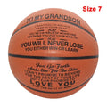 A Special Basketball Ball High Quality Standard Size 7 Outdoor Indoor Match Training Men Basketball Gifts For Grandson Or Son