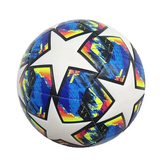 Soccer Balls Offical Standard Size 5 PU Machine-Stitched Football Goal Team Outdoor Professional For Adults Kids Match Training