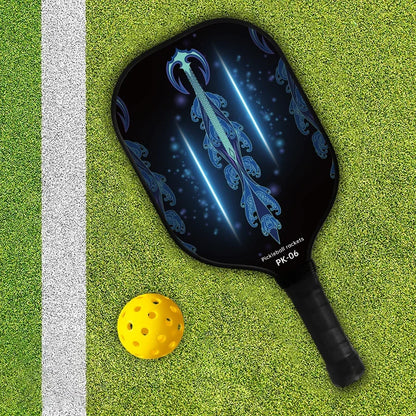 Pickleball Paddles Set USAPA Compliant Fiberglass Surface Enhanced Power with Pickleball Bag Best Gift for Beginners