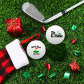 2 counts Funny Golf Balls Gift Set Funny Novelty GolferPresent for Men Dad Golfing Fan One Standard Size Unit