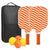 Pickleball Paddles Set of 2 USAPA Approved Fiberglass Pickle Ball Paddles with 4 Pickle Balls Durable Racket for Beginners