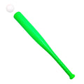 Baseball Set Colorful Plastic Baseball Bat with Ball Outdoor Park Portable Lightweight Fun Sport Game Batting Skill Practice ZYF