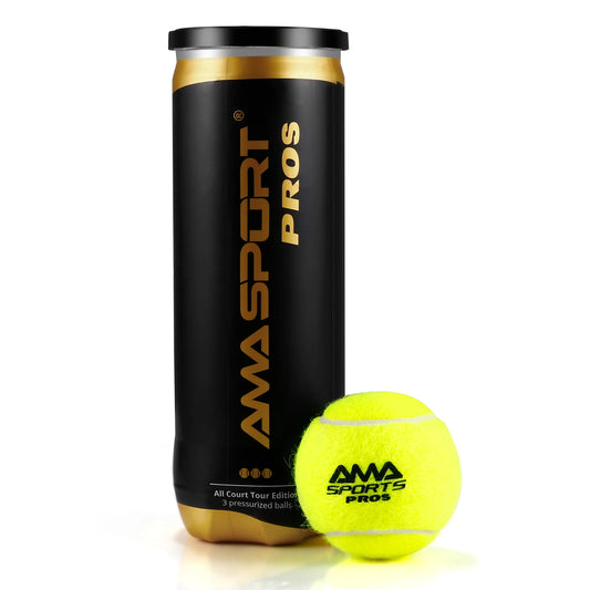 AMASPORT Padel Pro/Pro+/Pro S Padel Paddle Tennis Balls 3 Pcs for Training Balls