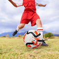 Sports Soccer Ball Size 5 Club Soccer Ball Soft Cover Sports Soccer Ball For Birthday Festival School Sports Game Teens Adult