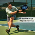 Pickleball Paddles Set USAPA Compliant Fiberglass Surface Enhanced Power with Pickleball Bag Best Gift for Beginners