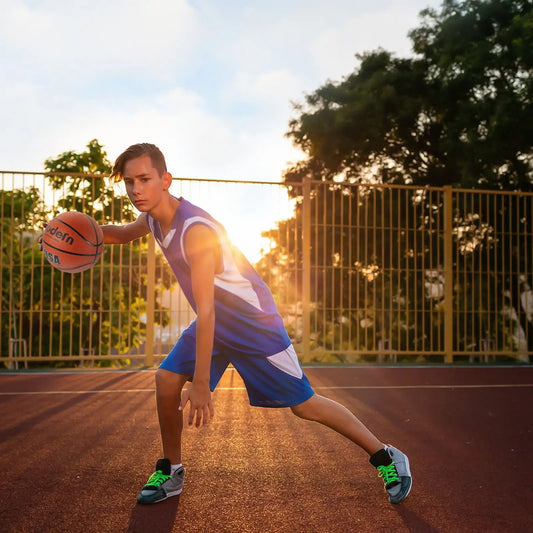 1PC Youth Drainage Basket Competition Drainage Basket Standard Blush Basketball Men'S Women'S Training Blush Basketball
