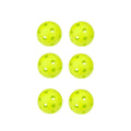 3/6/12pcs Durable Indoor Pickleball Balls 26 Holes 72mm Training Paddle Ball Plastic Pickleball for Entertainment and Practice