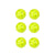 3/6/12pcs Durable Indoor Pickleball Balls 26 Holes 72mm Training Paddle Ball Plastic Pickleball for Entertainment and Practice