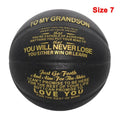 A Special Basketball Ball High Quality Standard Size 7 Outdoor Indoor Match Training Men Basketball Gifts For Grandson Or Son
