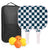Pickleball Paddles Set of 2 USAPA Approved Fiberglass Pickle Ball Paddles with 4 Pickle Balls Durable Racket for Beginners