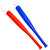 Baseball Set Colorful Plastic Baseball Bat with Ball Outdoor Park Portable Lightweight Fun Sport Game Batting Skill Practice ZYF