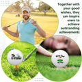 2 counts Funny Golf Balls Gift Set Funny Novelty GolferPresent for Men Dad Golfing Fan One Standard Size Unit