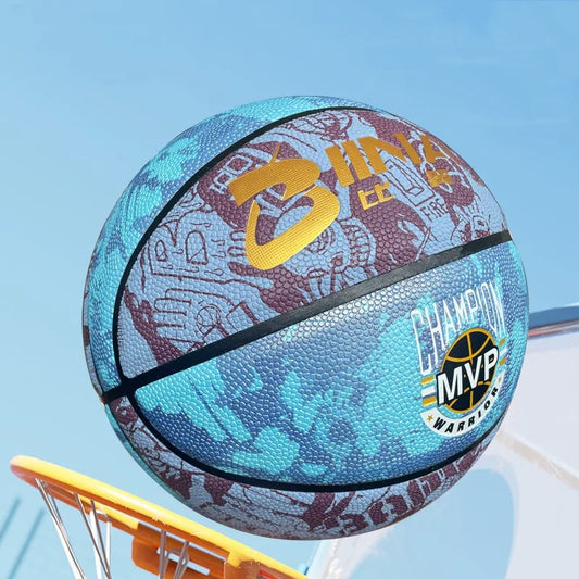 Children Size 5 Basketball PU Waterproof Anti-slip Indoor Outdoor Training Ball School Sports Equipment Team Match Basketball